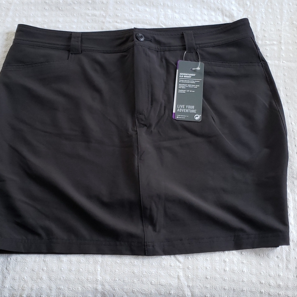 Eddie Bauer black outdoors walking sport skort